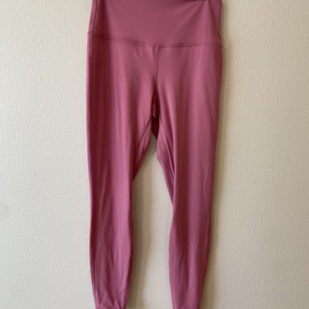 Lululemon Align High Rise Pant 28" - Pink Blossom - size 10